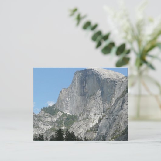 Half Dome van opzij in Yosemite National Park (Staand voorkant)