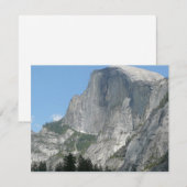 Half Dome van opzij in Yosemite National Park (Voorkant / Achterkant)