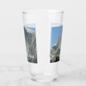 Half Dome van opzij in Yosemite National Park Glas (Links)