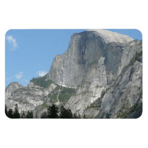 Half Dome van opzij in Yosemite National Park Magneet