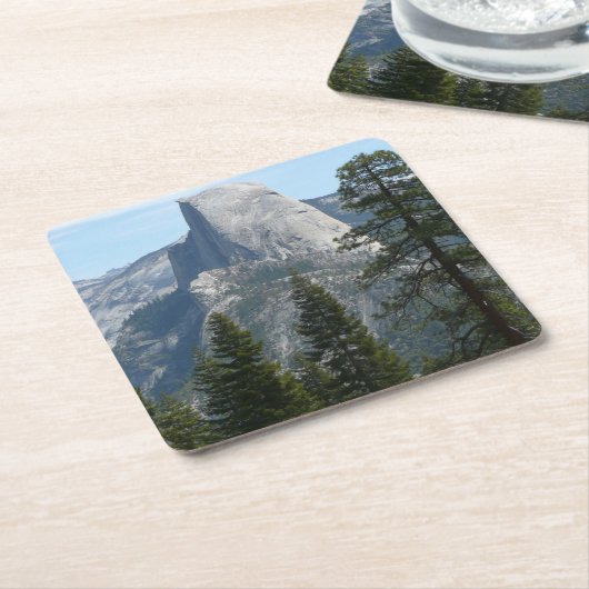 Half-dome van Panorama Trail I Kartonnen Onderzetters (Schuin)