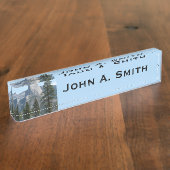 Half-dome van Panorama Trail I Naambordje (Zijkant)