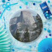 Half-dome van Panorama Trail I Papieren Bordje (Feest)