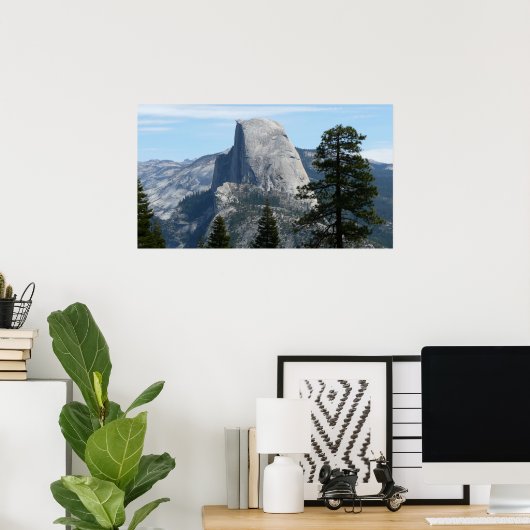 Half-dome van Panorama Trail I Poster (Thuiskantoor)