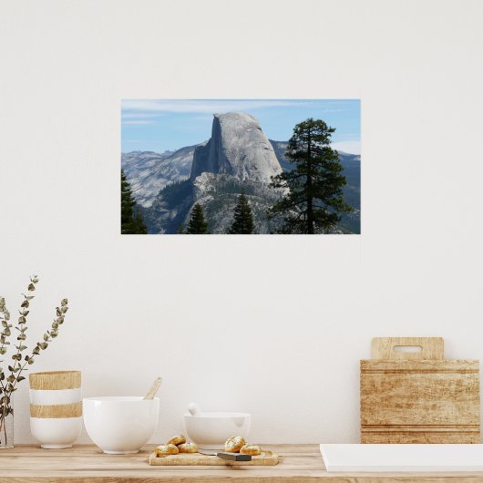 Half-dome van Panorama Trail I Poster (Keuken)