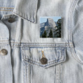 Half-dome van Panorama Trail I Vierkante Button 5,1 Cm (In situ)