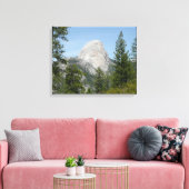 Half-dome van Panorama Trail II Canvas Afdruk (Insitu (Woonkamer))