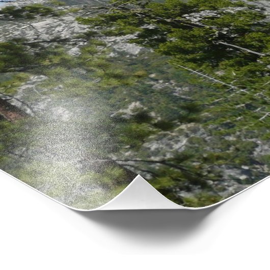 Half-dome van Panorama Trail II Foto Afdruk (Hoek)