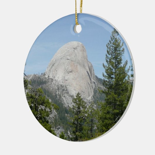 Half-dome van Panorama Trail II Keramisch Ornament (Links)
