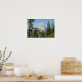 Half-dome van Panorama Trail II Poster (Keuken)