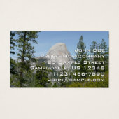 Half-dome van Panorama Trail II Visitekaartje (Voorkant)