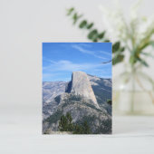 Half-dome van Washburn Point, Yosemite, CA Briefkaart (Staand voorkant)