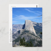 Half-dome van Washburn Point, Yosemite, CA Briefkaart (Voorkant / Achterkant)