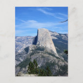 Half-dome van Washburn Point, Yosemite, CA Briefkaart (Voorkant)