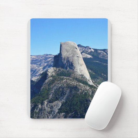 Half-dome van Washburn Point, Yosemite, CA Muismat (Met muis)