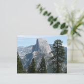 Half Dome vanuit Panorama Trail I Briefkaart (Staand voorkant)
