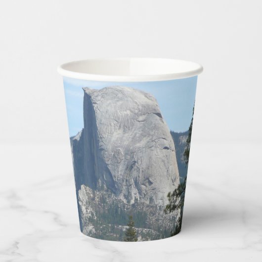 Half Dome vanuit Panorama Trail I Papieren Bekers (Links)