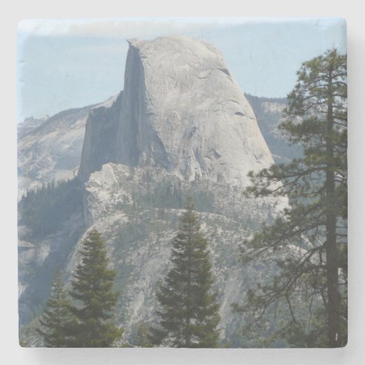 Half Dome vanuit Panorama Trail I Stenen Onderzetter (Voorkant)