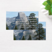 Half Dome vanuit Panorama Trail I Visitekaartje (Bureau)