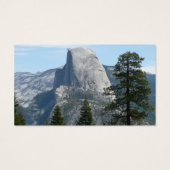 Half Dome vanuit Panorama Trail I Visitekaartje (Achterkant)