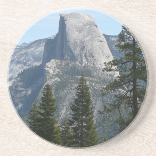 Half Dome vanuit Panorama Trail I Zandsteen Onderzetter (Voorkant)