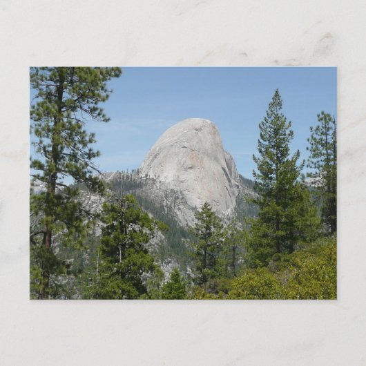 Half Dome vanuit Panorama Trail II Briefkaart (Voorkant)