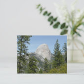Half Dome vanuit Panorama Trail II Briefkaart (Staand voorkant)