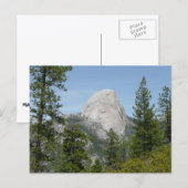Half Dome vanuit Panorama Trail II Briefkaart (Voorkant / Achterkant)