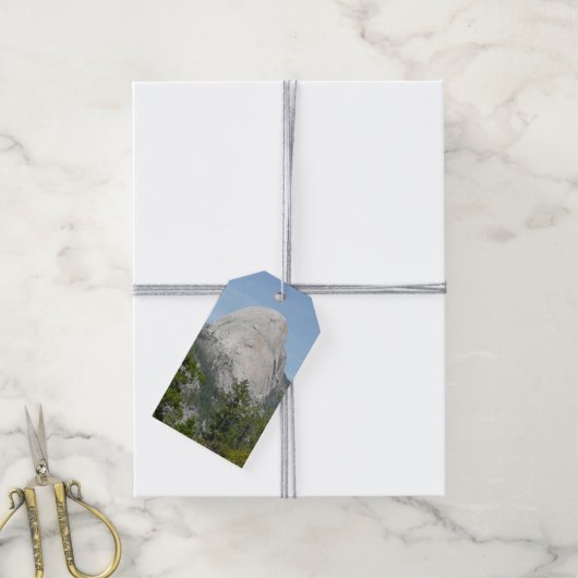 Half Dome vanuit Panorama Trail II Cadeaulabel (Met Touw)