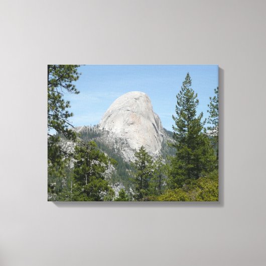 Half Dome vanuit Panorama Trail II Canvas Afdruk (Voorkant)