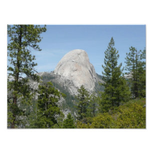 Half Dome vanuit Panorama Trail II Foto Afdruk