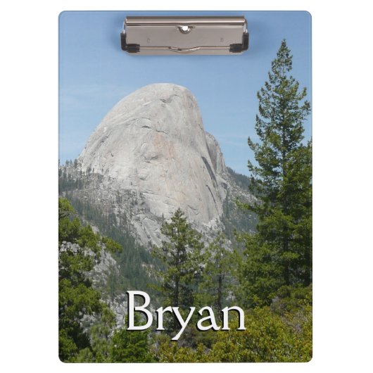 Half Dome vanuit Panorama Trail II Klembord (Voorkant)