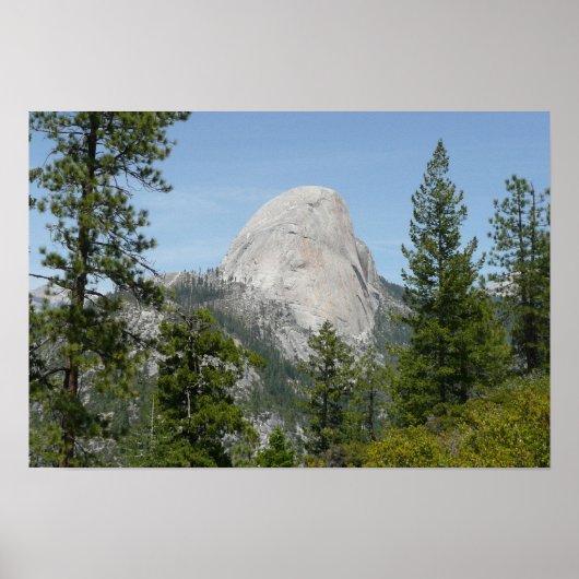 Half Dome vanuit Panorama Trail II Poster (Voorkant)