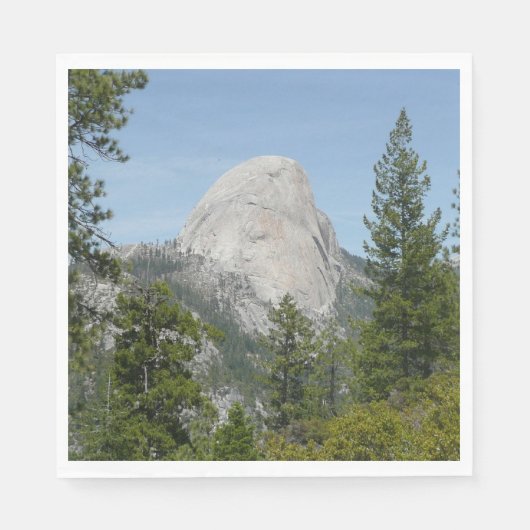 Half Dome vanuit Panorama Trail II Servetten (Voorkant)