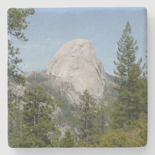Half Dome vanuit Panorama Trail II Stenen Onderzetter (Voorkant)