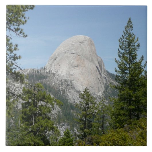 Half Dome vanuit Panorama Trail II Tegeltje (Voorkant)