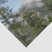 Half Dome vanuit Panorama Trail II Tissuepapier (Detail)