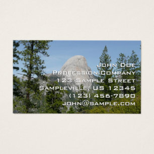 Half Dome vanuit Panorama Trail II Visitekaartje