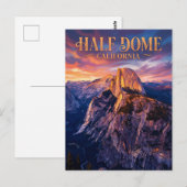 Half Dome VS Briefkaart (Voorkant / Achterkant)