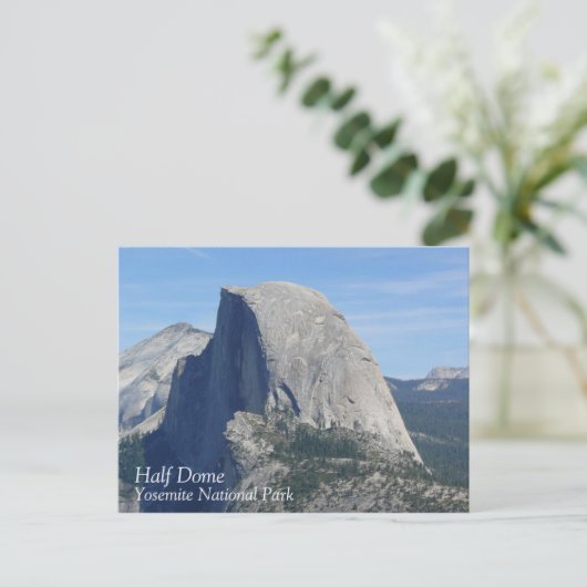 Half Dome, Yosemite, CA Briefkaart (Staand voorkant)