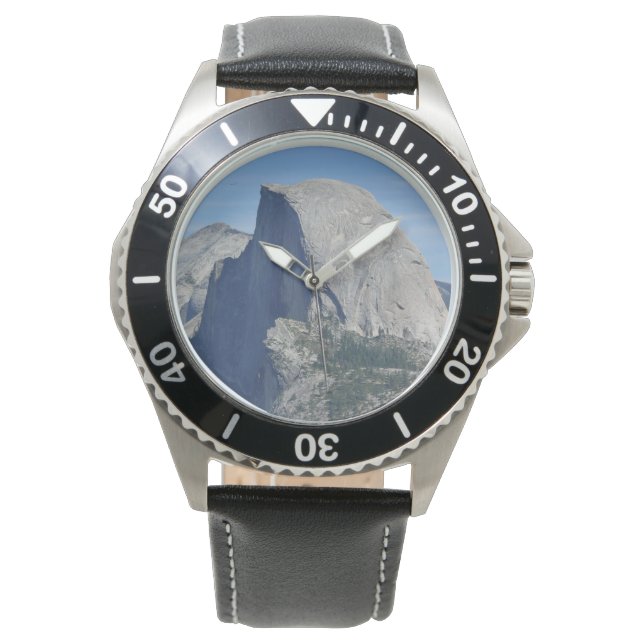 Half Dome, Yosemite, CA Horloge (Voorkant)