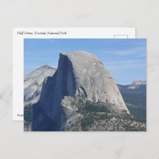 Half Dome, Yosemite, Californië Briefkaart