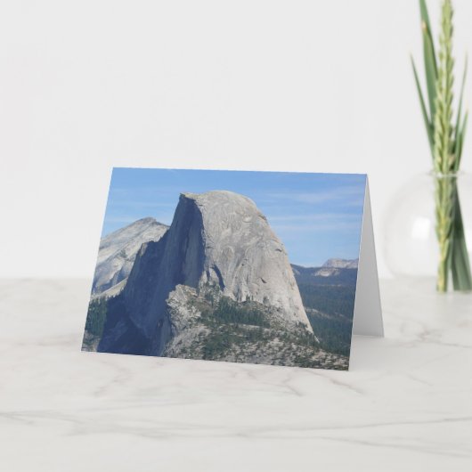 Half Dome, Yosemite, Californië Kaart (Voorkant)