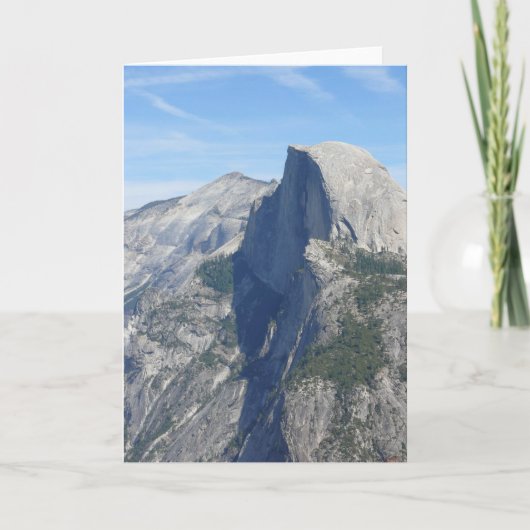 Half Dome, Yosemite, Californië Kaart (Voorkant)
