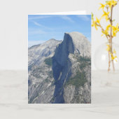 Half Dome, Yosemite, Californië Kaart (Gele Bloem)