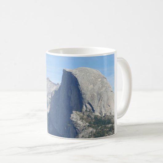 Half Dome, Yosemite, Californië Koffiemok (Voorkant rechts)