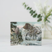 Half Dome, Yosemite in het  Briefkaart (Staand voorkant)
