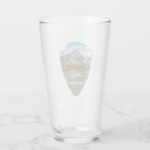 Half Dome Yosemite National Park Arrowhead Glas (Achterkant)