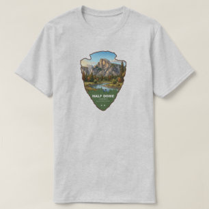 Half Dome Yosemite National Park Arrowhead T-shirt