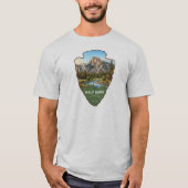 Half Dome Yosemite National Park Arrowhead T-shirt (Voorkant)